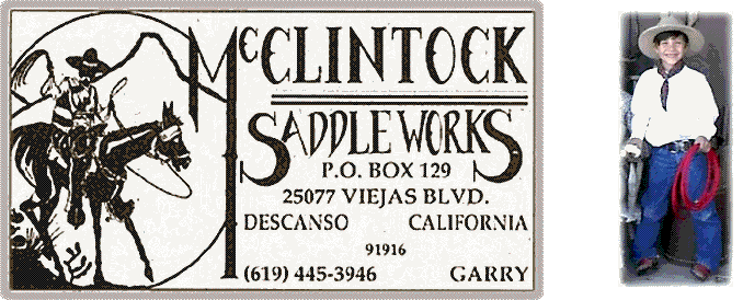McClintock Saddle Works